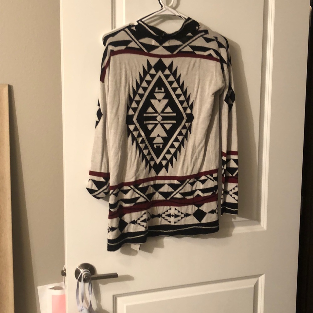 Aztec Print Cardigan - Picture 2 of 2